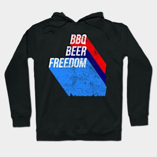 BBQ Beer Freedom Hoodie